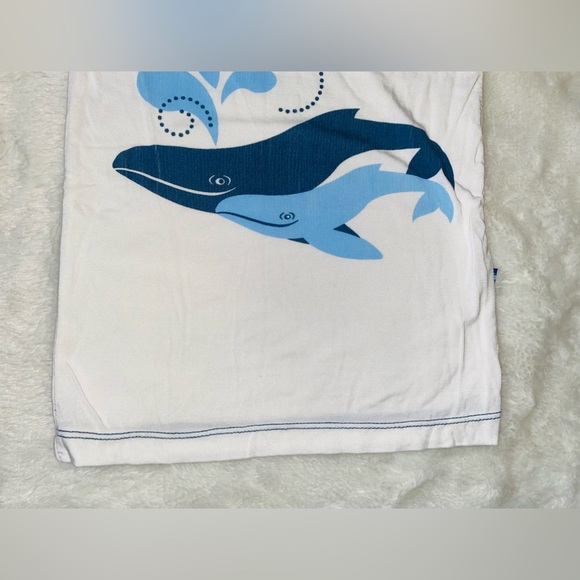 🐋🐳Kickee Pants 3T Blue & White Whale Coord Set in Excellent Condition. - Picture 5 of 5